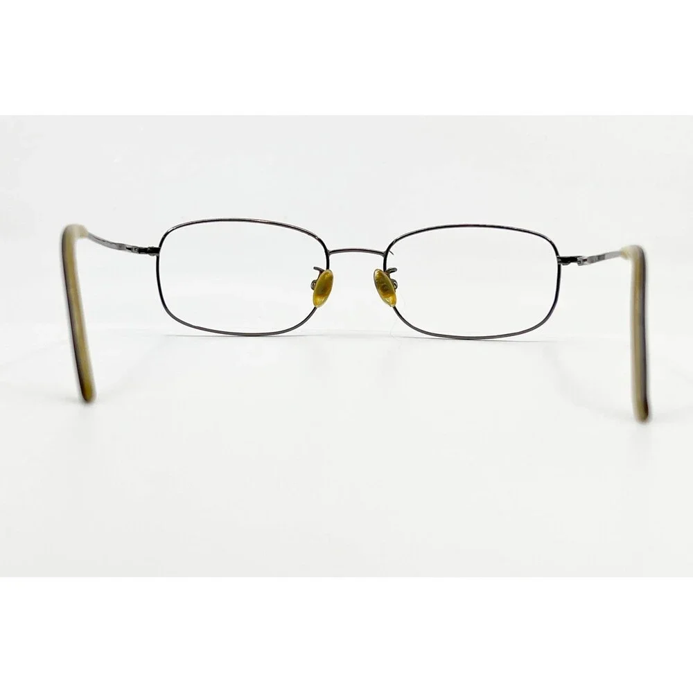 Nautica Eyeglasses Mens Gunmetal N7114 032 Metal Rectangular 53-18-140